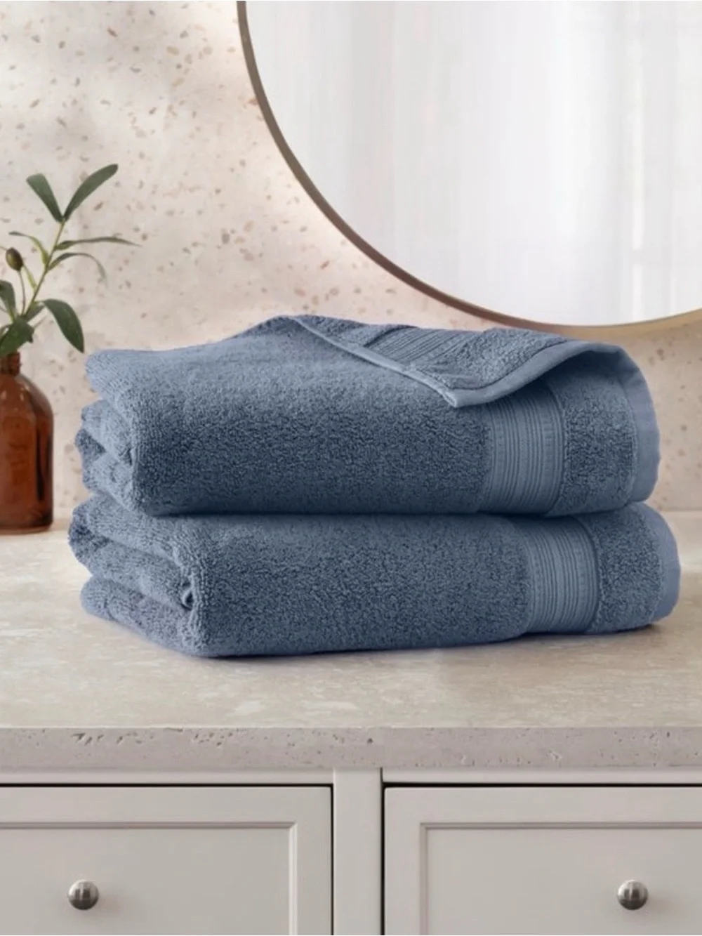 Charisma Luxury Blue Bath Towel Set New - Picture 1 of 4